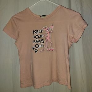 Ladies Pink Panther tshirt